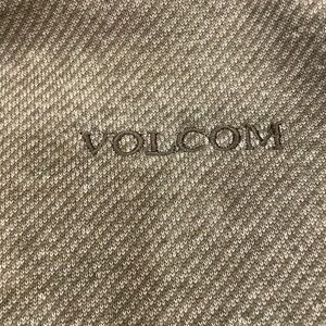 Volcom Olive and Cream Knit Sweater
